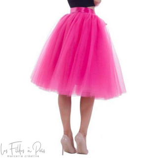 Coupon de tulle souple uni - Blanc - 17M Autres marques - Tissus et mercerie - 133
