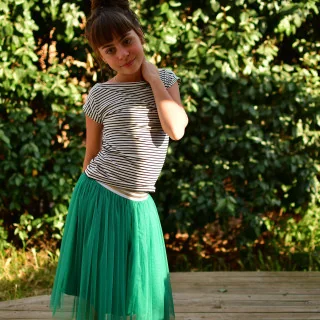 Coupon de tulle souple- Nude - 10.50M Tissus et mercerie créative – Nos sélections sans marque - 143