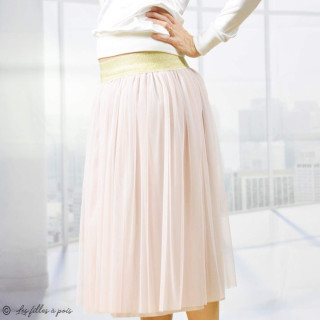 Coupon de tulle souple uni - Prune - 300cm Autres marques - Tissus et mercerie - 102