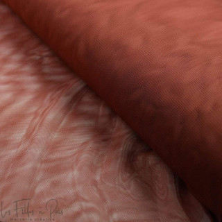 Coupon de tulle souple uni - Prune - 300cm Autres marques - Tissus et mercerie - 86