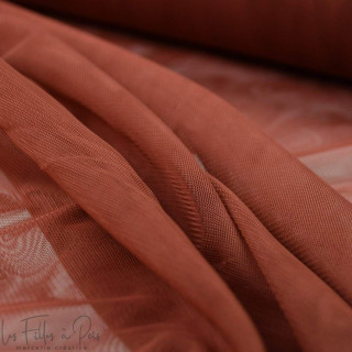 Coupon de tulle souple uni - Prune - 300cm Autres marques - Tissus et mercerie - 88