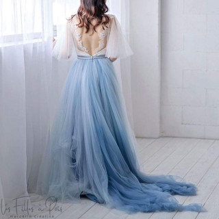 Coupon de tulle souple uni - Prune - 300cm Autres marques - Tissus et mercerie - 193