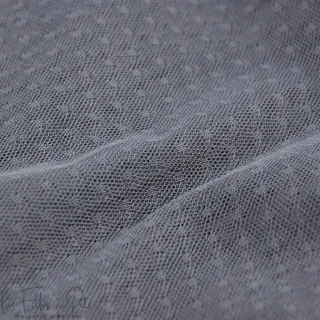 Coupon de tulle plumetis souple - Gris clair - 520cm Tissus et mercerie créative – Nos sélections sans marque - 40