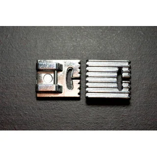 Pied presseur machine à coudre pour nervures – 7 rainures pour plis décoratifs Tissus et mercerie créative – Nos sélections sans