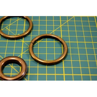 Kit création de sac – Bronze antique non patiné – 17 pièces – 32 mm Tissus et mercerie créative – Nos sélections sans marque - 9