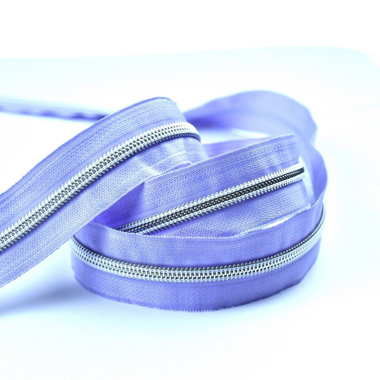 Fermeture eclair au mètre + curseurs assortis - Spiralée argentée - Nylon Autres marques - Tissus et mercerie - 3 Fermeture eclair au mètre + curseurs assortis - Spiralée argentée - Nylon Autres marques - Tissus et mercerie - 3