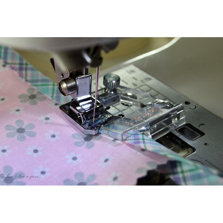 Pie prénsatelas ajustable para máquina de coser Autres marques - Tissus et mercerie - 1 Pie prénsatelas ajustable para máquina de coser Autres marques - Tissus et mercerie - 1