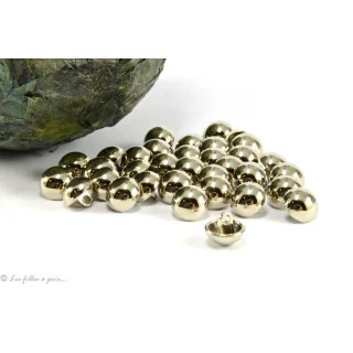 Bouton à queue - Rond - 10mm Tissus et mercerie créative – Nos sélections sans marque - 1