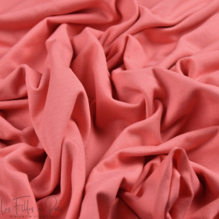 Coupon de tissu jersey coton uni - Rouge - 50cm Autres marques - Tissus et mercerie - 134