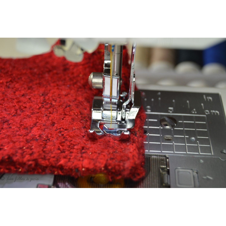 Calcador para máquinas de costura e de tricotar jersey Autres marques - Tissus et mercerie - 2 Calcador para máquinas de costura e de tricotar jersey Autres marques - Tissus et mercerie - 2