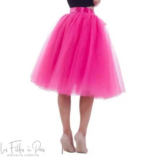 Coupon de tulle souple - Jaune - 270cm Tissus et mercerie créative – Nos sélections sans marque - 133