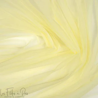 Coupon de tulle souple - Jaune - 270cm Tissus et mercerie créative – Nos sélections sans marque - 186