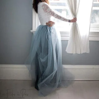 Coupon de tulle souple - Jaune - 270cm Tissus et mercerie créative – Nos sélections sans marque - 194