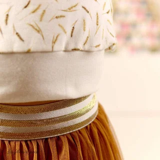 Coupon de tulle souple - Naturel - 130cm Tissus et mercerie créative – Nos sélections sans marque - 69