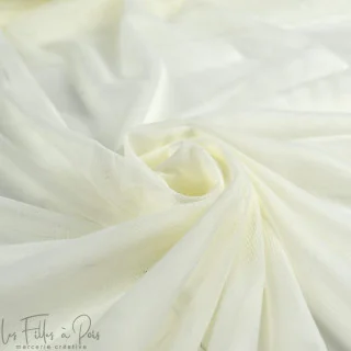 Coupon de tulle souple - Naturel - 130cm Tissus et mercerie créative – Nos sélections sans marque - 160