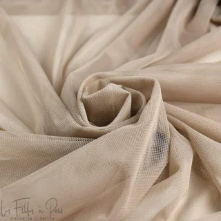 Coupon de tulle souple - Naturel - 130cm Tissus et mercerie créative – Nos sélections sans marque - 165