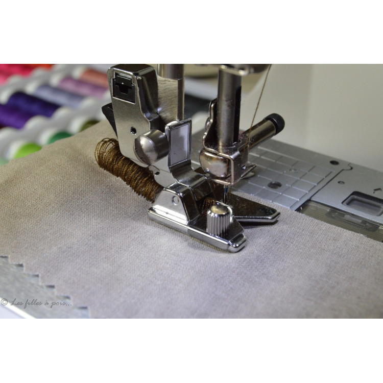 Pied presseur frange machine a coudre Autres marques - Tissus et mercerie - 1 Pied presseur frange machine a coudre Autres marques - Tissus et mercerie - 1