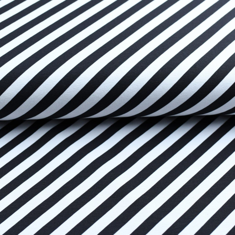 Tissu jersey motif rayures berlingo collection "Coco" - Blanc et noir - Les Filles à Pois Les Filles à Pois - Design ® - Merceri Tissu jersey motif rayures berlingo collection "Coco" - Blanc et noir - Les Filles à Pois Les Filles à Pois - Design ® - Merceri