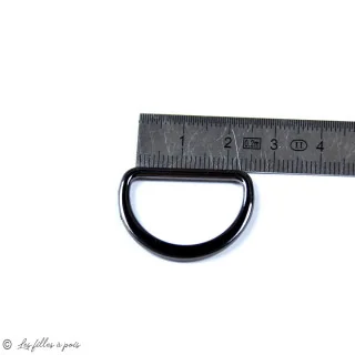 Étrier en D gun – 25 mm ou 32 mm – Lot de 2 pièces Tissus et mercerie créative – Nos sélections sans marque - 2