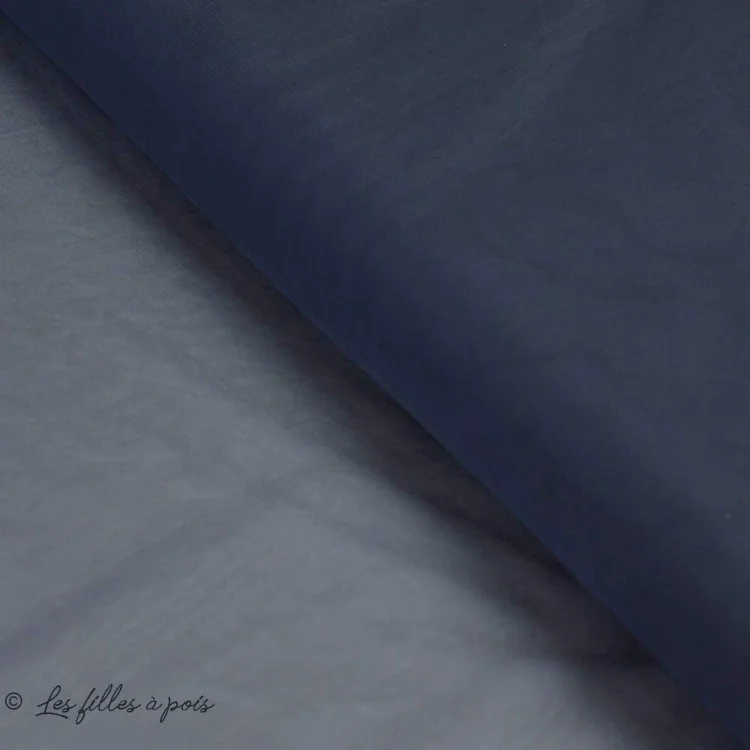 Coupon de tulle souple - Gris foncé - 130cm Tissus et mercerie créative – Nos sélections sans marque - 70