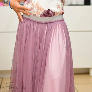 Coupon de tulle souple - Gris foncé - 130cm Tissus et mercerie créative – Nos sélections sans marque - 150