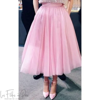 Coupon de tulle souple - Rose Fuchsia - 140cm Tissus et mercerie créative – Nos sélections sans marque - 128