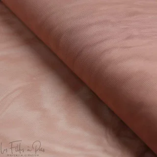 Coupon de tulle souple - Cognac - 5.20M Tissus et mercerie créative – Nos sélections sans marque - 153