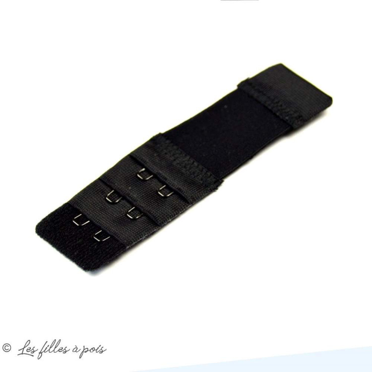 Rallonge de soutien-gorge élastique 2 crochets - 30mm Autres marques - Tissus et mercerie - 1