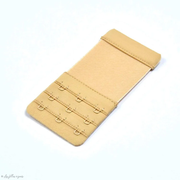 Rallonge de soutien-gorge élastique – 3 crochets – 55 mm – 4 coloris Tissus et mercerie créative – Nos sélections sans marque - 
