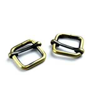 Boucles coulissantes de réglage pour sangle – Bronze patiné – 20, 25, 30 ou 38 mm – Lot de 2 Tissus et mercerie créative – Nos s