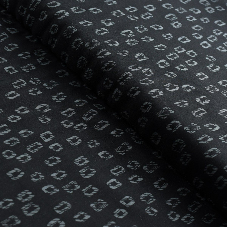 Tecido com padrão de raiom viscose "Duality fusion" - Preto - AGF Art Gallery Fabrics ® - Tissus - 1 Tecido com padrão de raiom viscose "Duality fusion" - Preto - AGF Art Gallery Fabrics ® - Tissus - 1