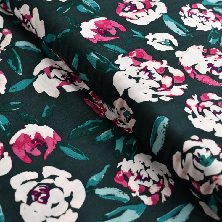 Tecido floral em raiom viscose "Fusion foresta" - Multicor - AGF Art Gallery Fabrics ® - Tissus - 1 Tecido floral em raiom viscose "Fusion foresta" - Multicor - AGF Art Gallery Fabrics ® - Tissus - 1