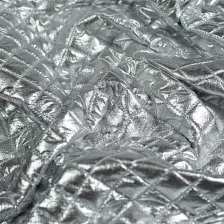 Tissu matelassé argenté – Léger & souple – Parfait pour veste et accessoires Tissus et mercerie créative – Nos sélections sans m