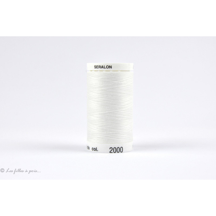Mettler ® Seralon hilo de coser 500m - blanco - 2000 METTLER ® - Fils à coudre et à broder - 1 Mettler ® Seralon hilo de coser 500m - blanco - 2000 METTLER ® - Fils à coudre et à broder - 1
