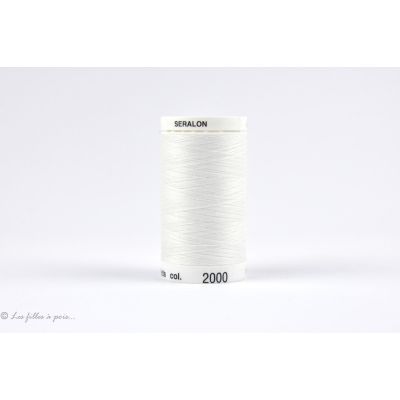 Fil à coudre Mettler ® Seralon 500m - blanc - 2000 METTLER ® - Fils à coudre et à broder - 1