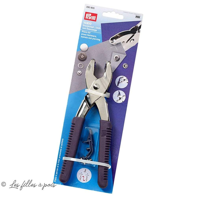 Pince Vario - Prym ® - 390900 - pose pressions rivets oeillets Prym ® - Mercerie - 1 Pince Vario - Prym ® - 390900 - pose pressions rivets oeillets Prym ® - Mercerie - 1