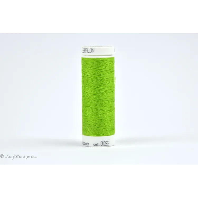 Mettler Seralon hilo de coser 200m - Verde - 0092 Mettler : fils à coudre, broder et surjeter de qualité - 1 Mettler Seralon hilo de coser 200m - Verde - 0092 Mettler : fils à coudre, broder et surjeter de qualité - 1