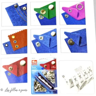 Alicate Vario - Prym - 390900 - colocação de rebites de pressão ilhós Prym : mercerie couture et accessoires de qualité - 5