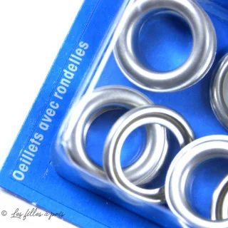 Oeillets ronds Prym à sertir – 14 mm – Avec outil de pose Prym : mercerie couture et accessoires de qualité - 4
