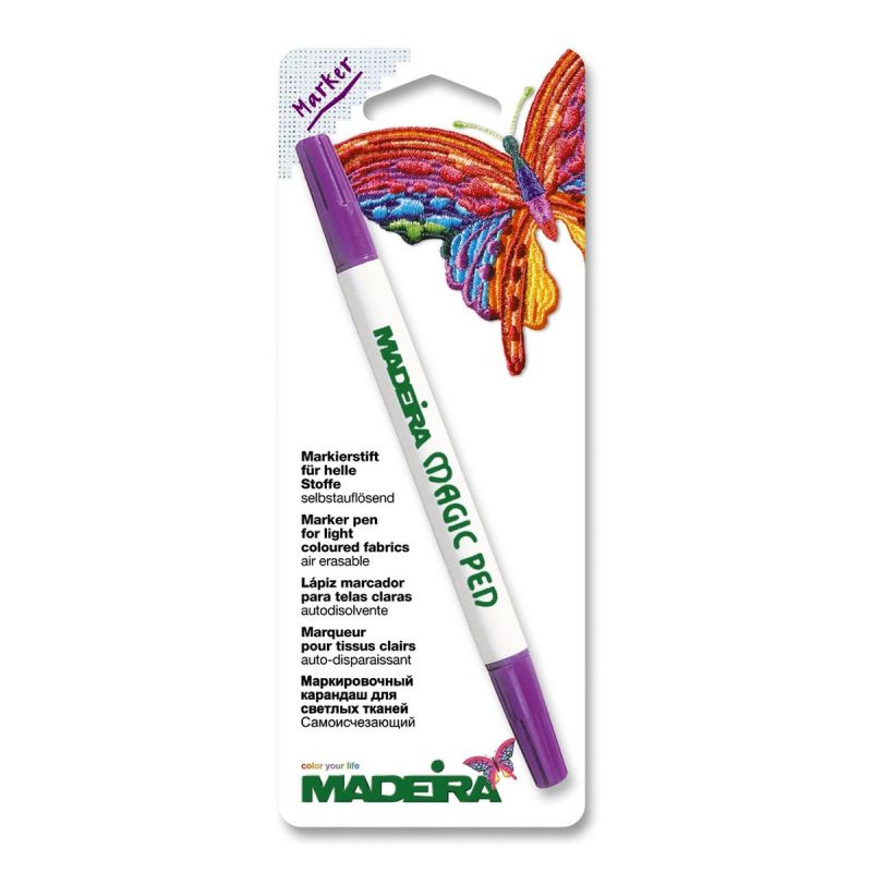 Stylo feutre marqueur violet - Magic pen - Madeira Vente en ligne