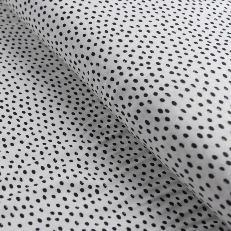 Coupon de tissu jersey motif pois - Blanc et noir - 350cm Autres marques - Tissus et mercerie - 1 Coupon de tissu jersey motif pois - Blanc et noir - 350cm Autres marques - Tissus et mercerie - 1