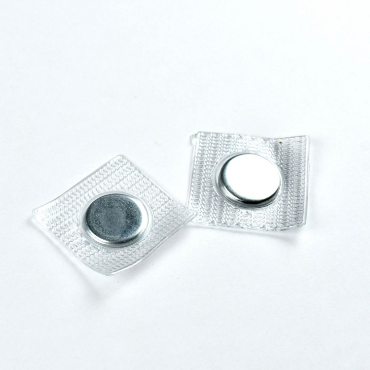 24 Paires De Boutons Pression Magnétiques Pour Sacs – Fermoirs Sans Couture En Alliage Zinc (Or)