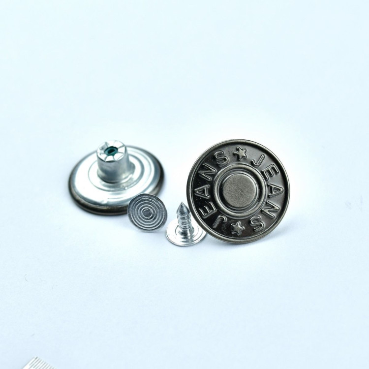 Bouton jeans métal - Bronze - 20mm - Set de 2 Autres marques - Tissus et mercerie - 7 Bouton jeans métal - Bronze - 20mm - Set de 2 Autres marques - Tissus et mercerie - 7