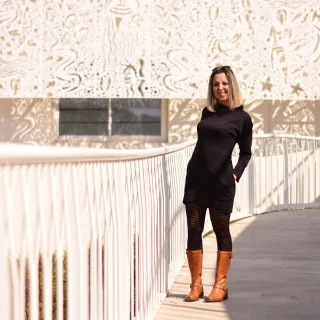 Coupon de tissu french terry coton uni - Figue givrée - 160cm Tissus et mercerie créative – Nos sélections sans marque - 35