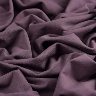 Coupon de tissu french terry coton uni - Figue givrée - 160cm Tissus et mercerie créative – Nos sélections sans marque - 53