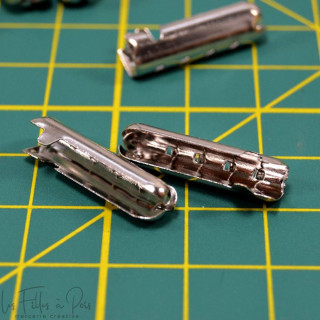 Embouts de cordon métal brillant à sertir - Lot de 10 Autres marques - Tissus et mercerie - 3