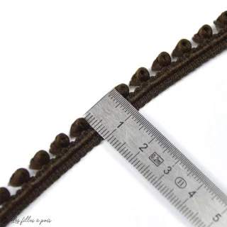 DESTOCK fin de bobine de galon mini pompon orange 9mm - 17m Tissus et mercerie créative – Nos sélections sans marque - 22