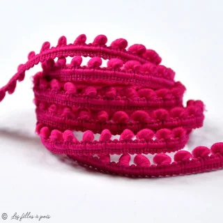 DESTOCK fin de bobine de galon mini pompon orange 9mm - 17m Tissus et mercerie créative – Nos sélections sans marque - 3