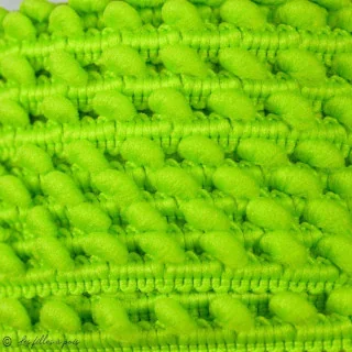 DESTOCK fin de bobine de galon mini pompon orange 9mm - 17m Tissus et mercerie créative – Nos sélections sans marque - 4