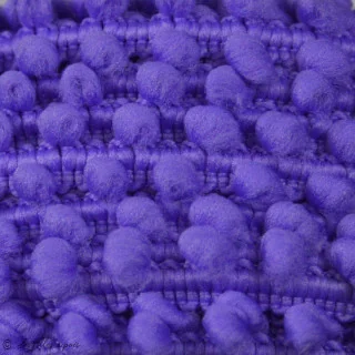 DESTOCK fin de bobine de galon mini pompon orange 9mm - 17m Tissus et mercerie créative – Nos sélections sans marque - 9